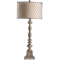 Crestview Collection Rivoire Rusted Stone Table Lamp