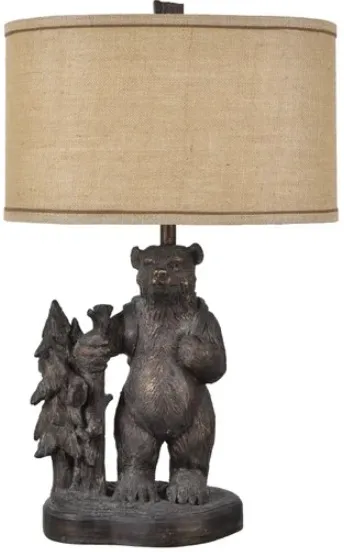 Crestview Collection Trail Hike Gray Table Lamp