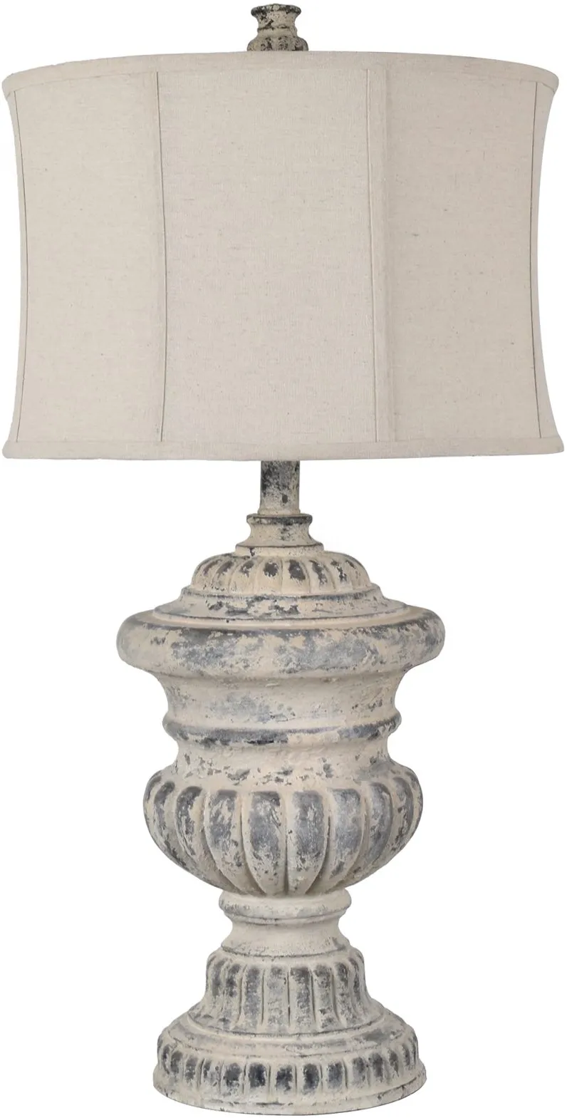 Crestview Collection Riley Rustic Wood Table Lamp