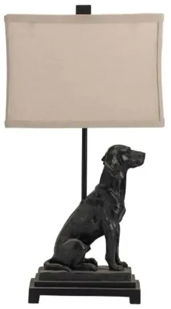 Crestview Collection Kipp Dog Bronze Table Lamp