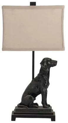 Crestview Collection Kipp Dog Bronze Table Lamp