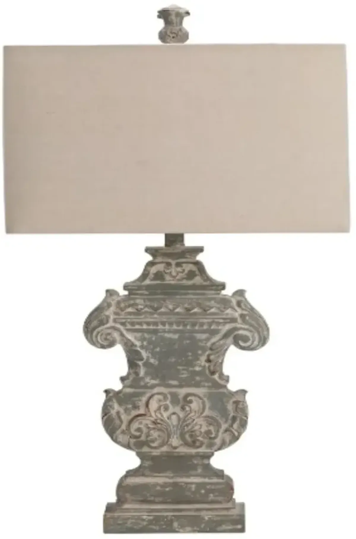 Crestview Collection Cassidy Gray Table Lamp