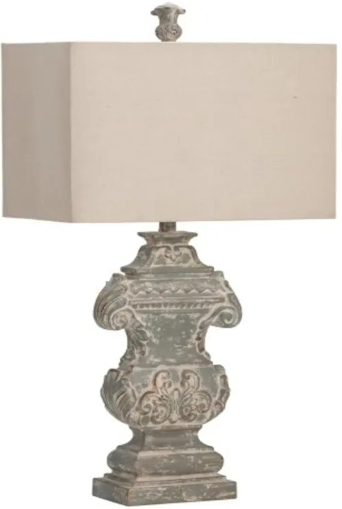 Crestview Collection Cassidy Gray Table Lamp