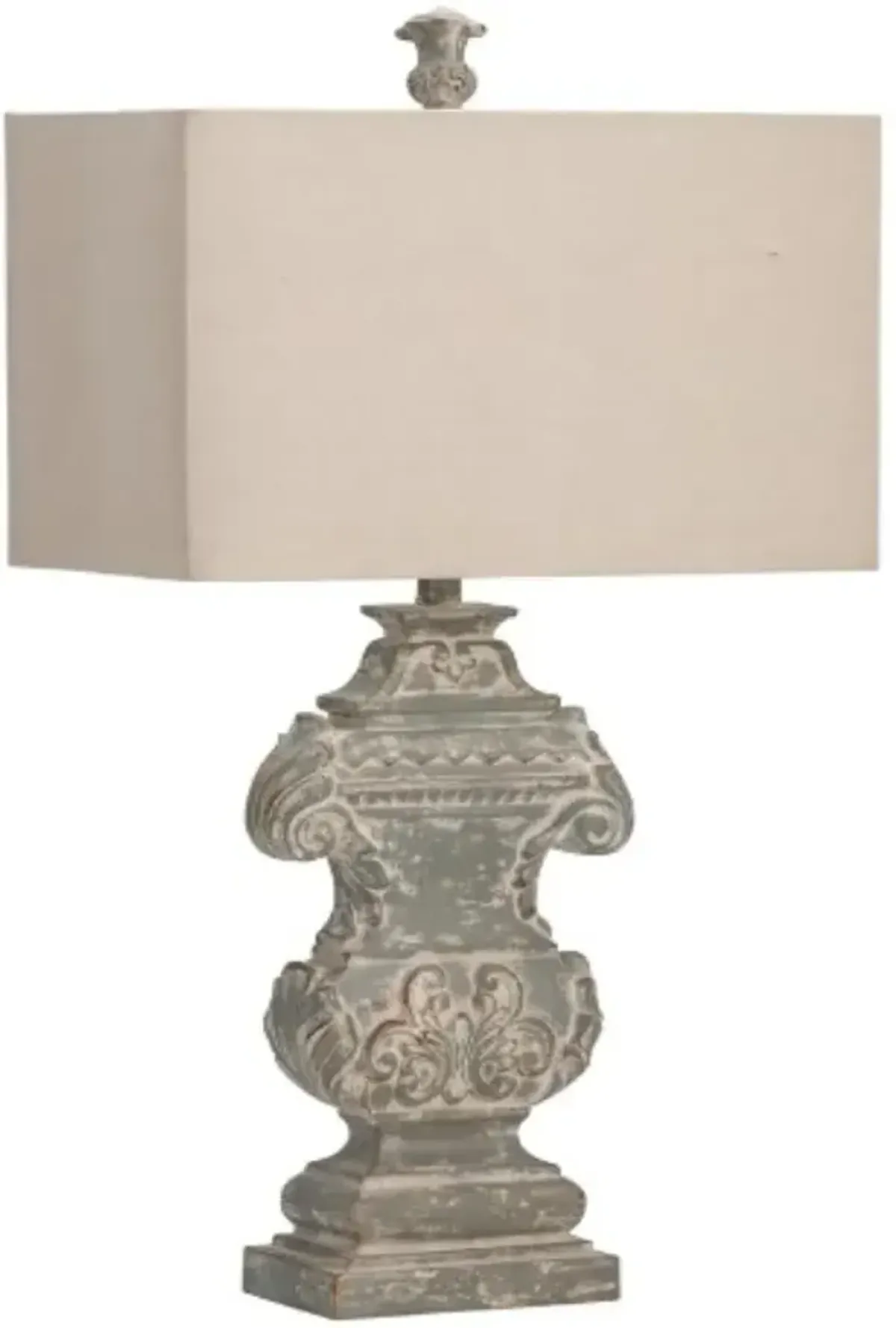 Crestview Collection Cassidy Gray Table Lamp
