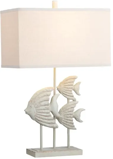 Crestview Collection Summers Gray/Natural Table Lamp