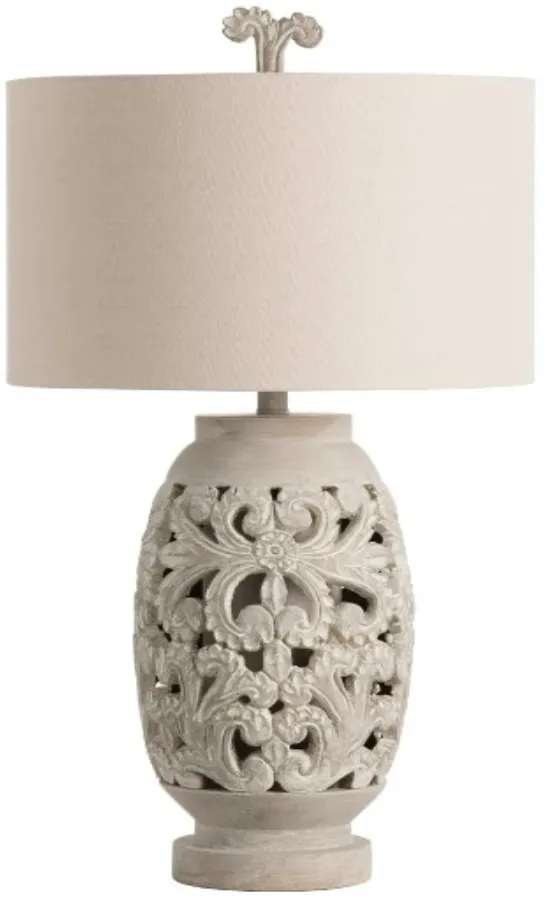 Crestview Collection Alexandria Neutral Table Lamp