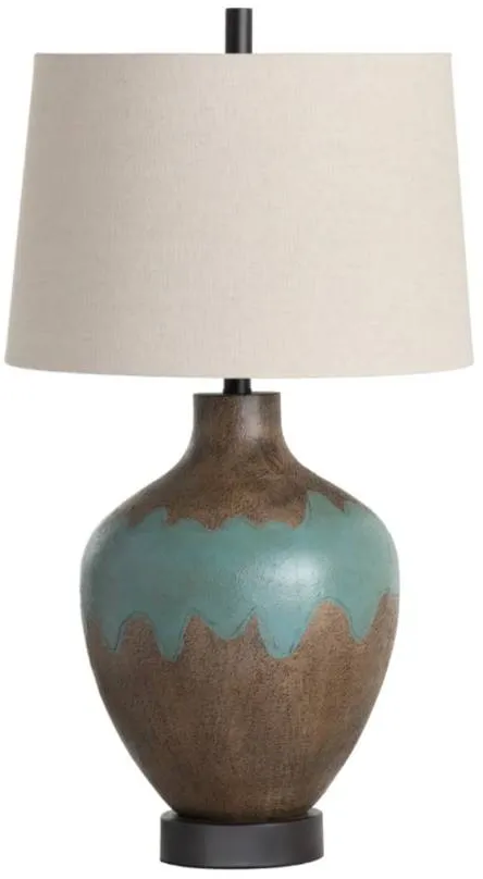 Crestview Collection Dallas Hand Finished Table Lamp