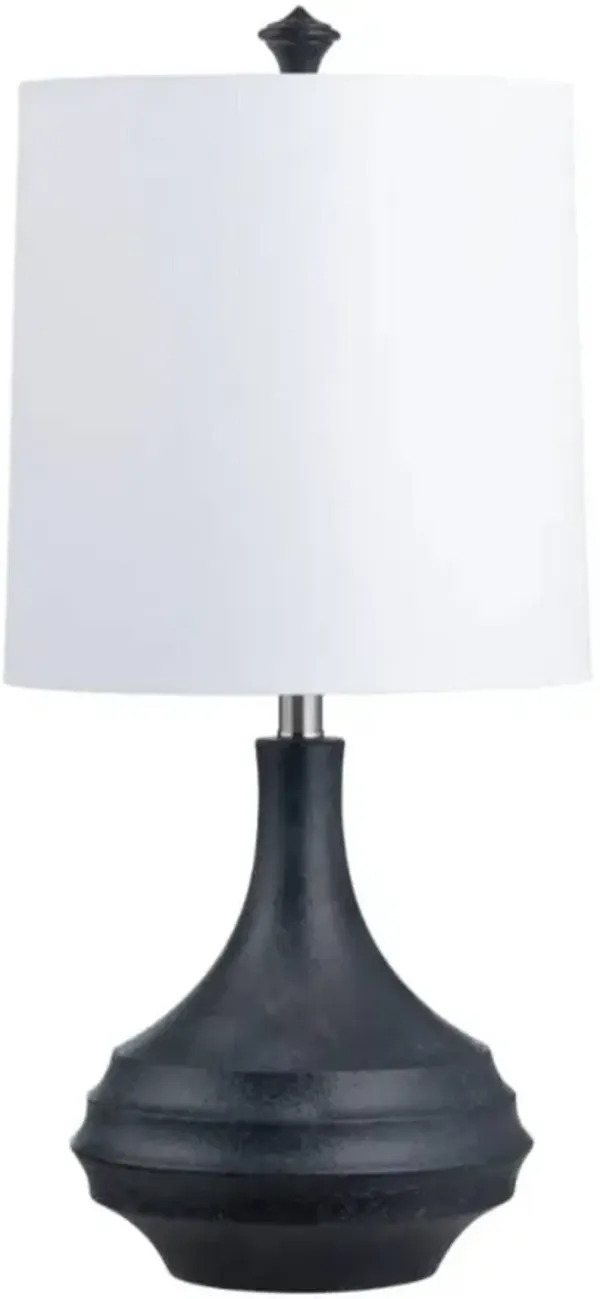 Crestview Collection Dax Black Table Lamp