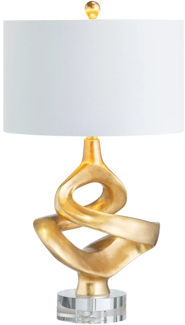 Crestview Collection Curran Gold Table Lamp