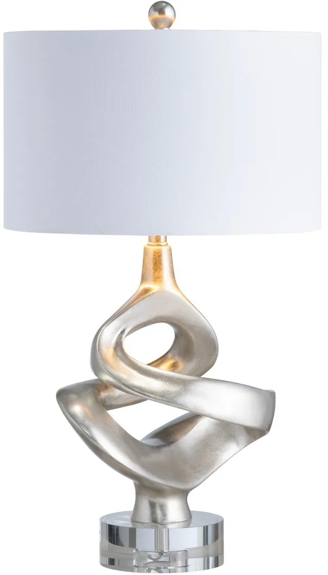 Crestview Collection Curran Silver Table Lamp