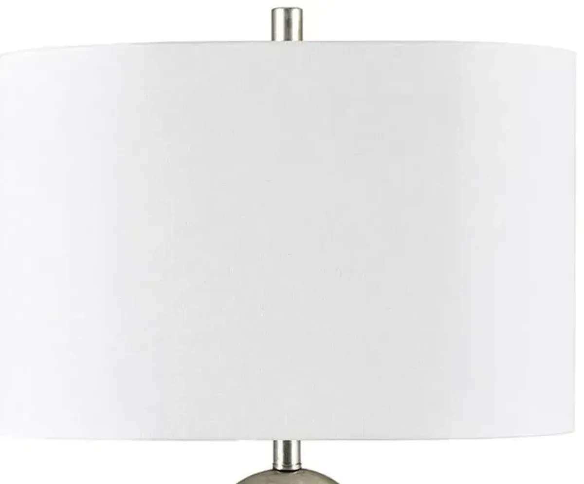 Crestview Collection St. James Silver Table Lamp