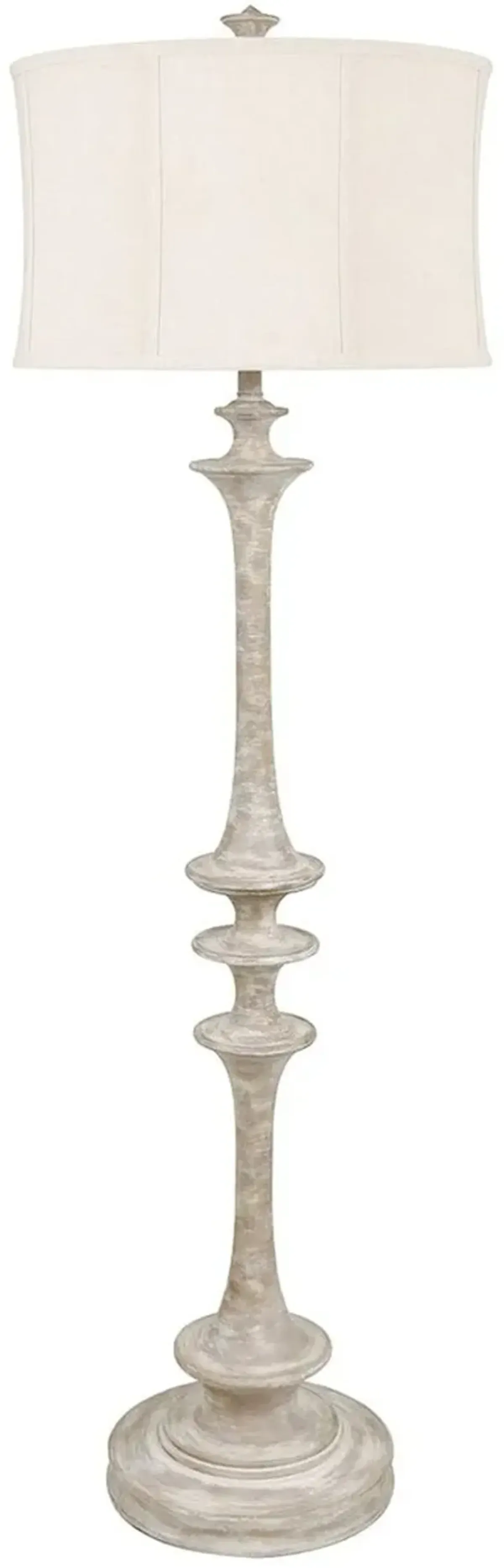Crestview Collection Dawson Tan Floor Lamp