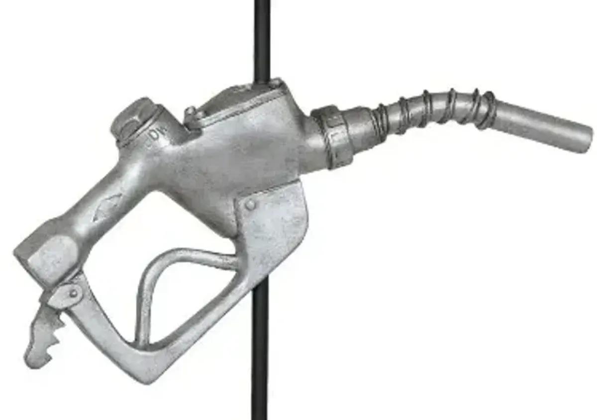 Crestview Collection Fuel Dark Bronze/Beige Table Lamp 