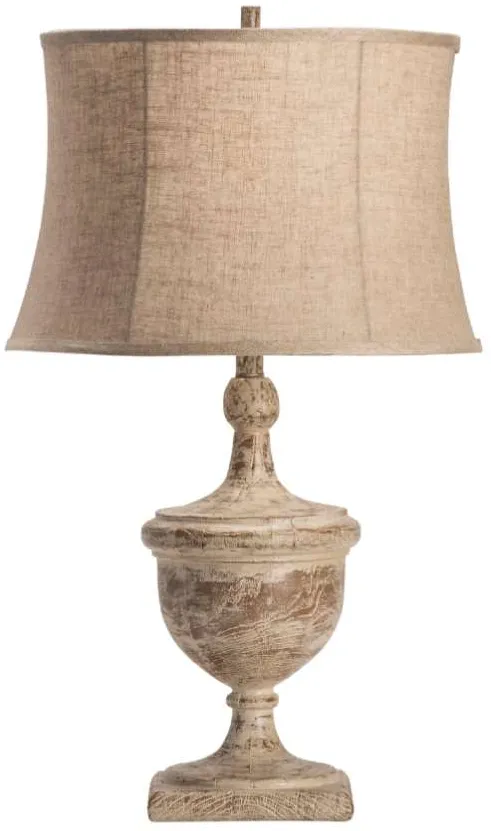 Crestview Collection Dumont Table Antique Wood Table Lamp