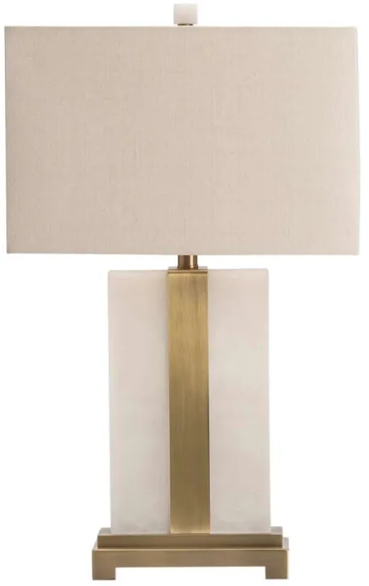 Crestview Collection Steart Alabaster Table Lamp
