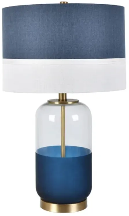 Crestview Collection Nautica Gold/Navy Table Lamp