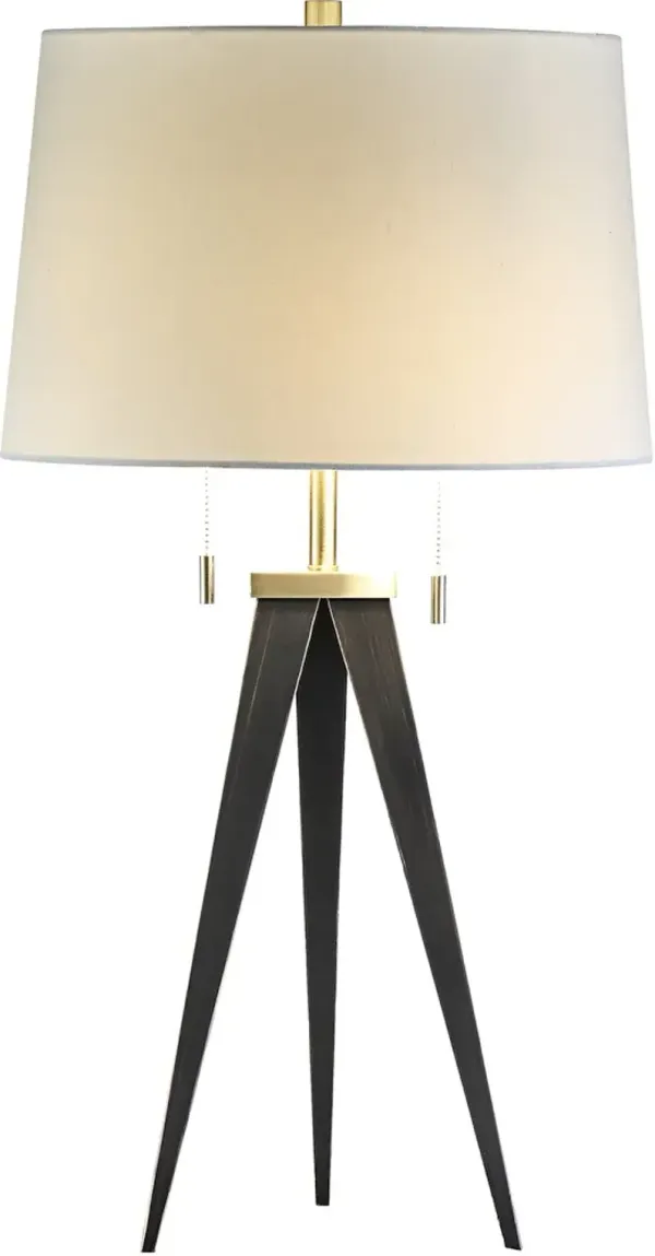 Crestview Collection Lennon Bronze & Antique Brass Table Lamp