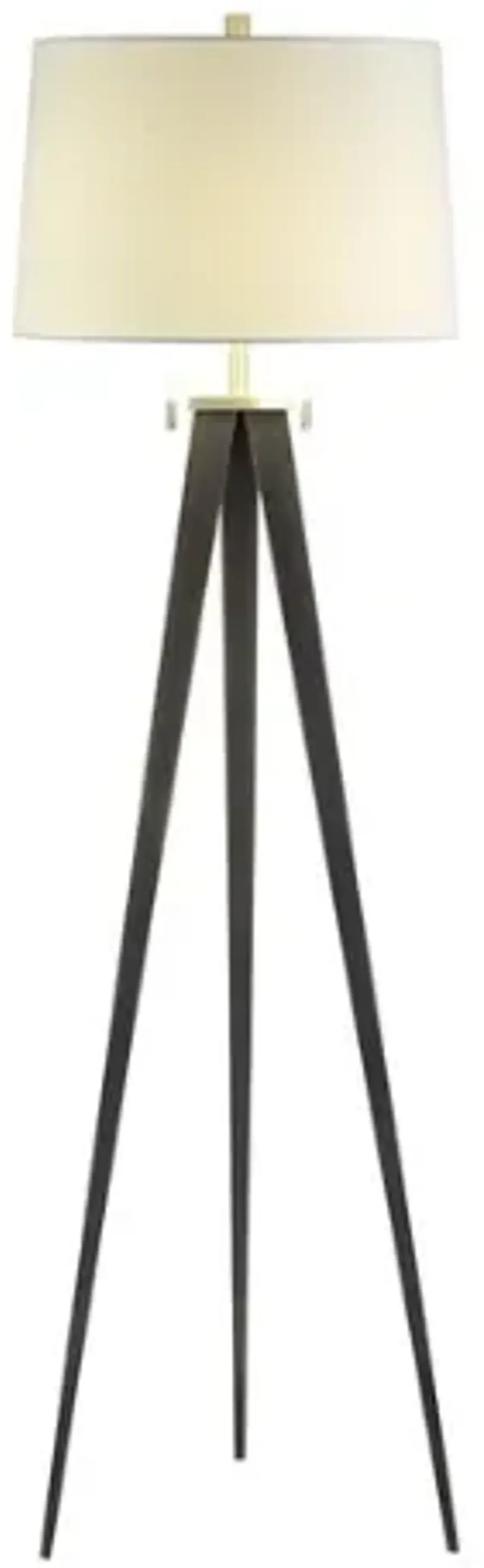 Crestview Collection Lennon Bronze & Antique Brass Floor Lamp