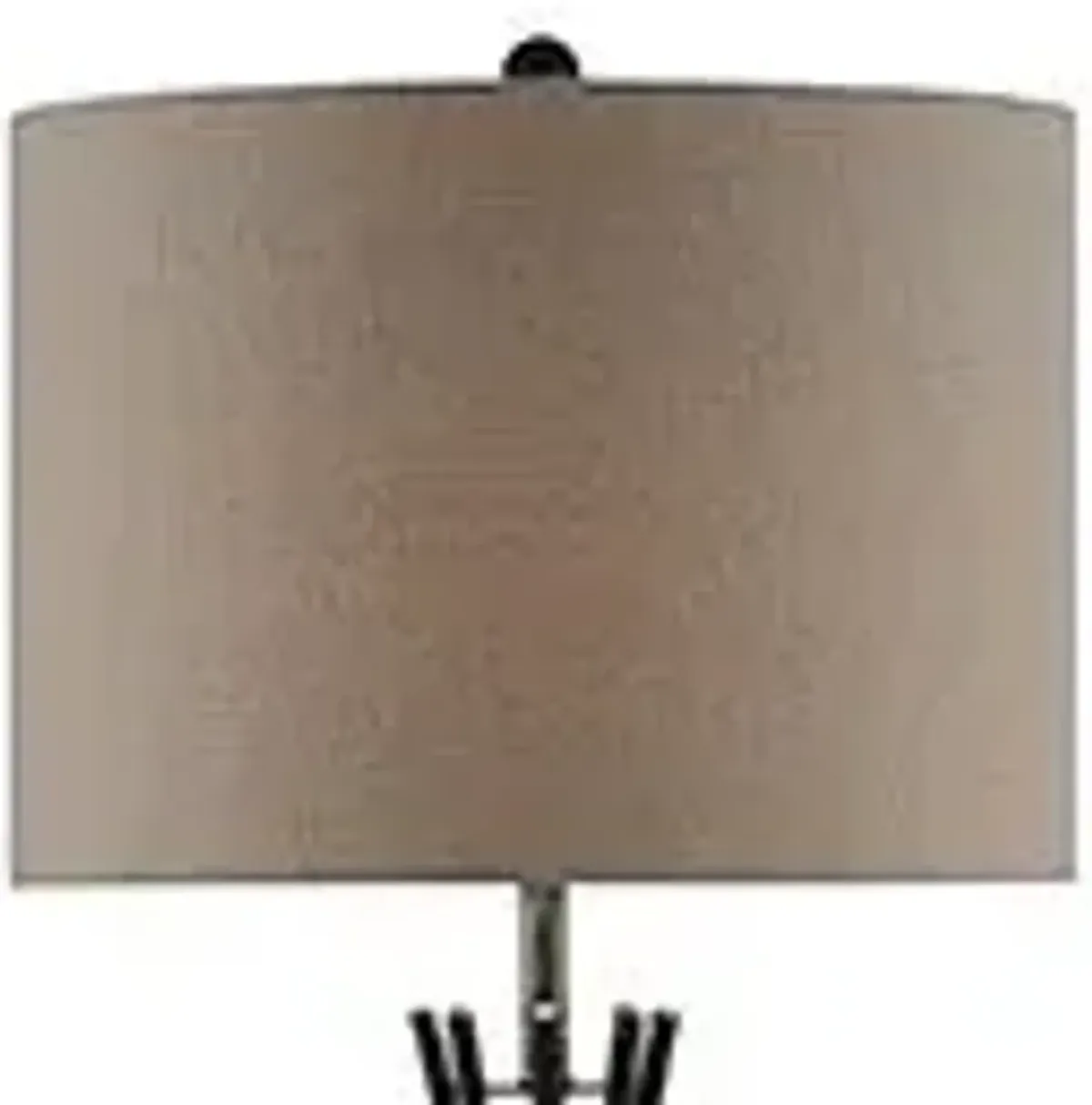 Crestview Collection Beige/Black Table Lamp