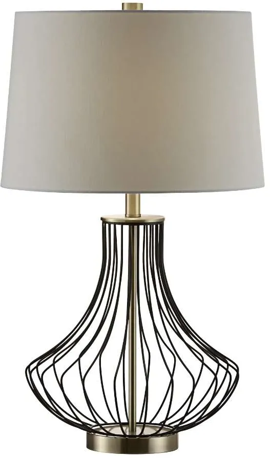 Crestview Collection Carter Bronze & Antique Brass Table Lamp