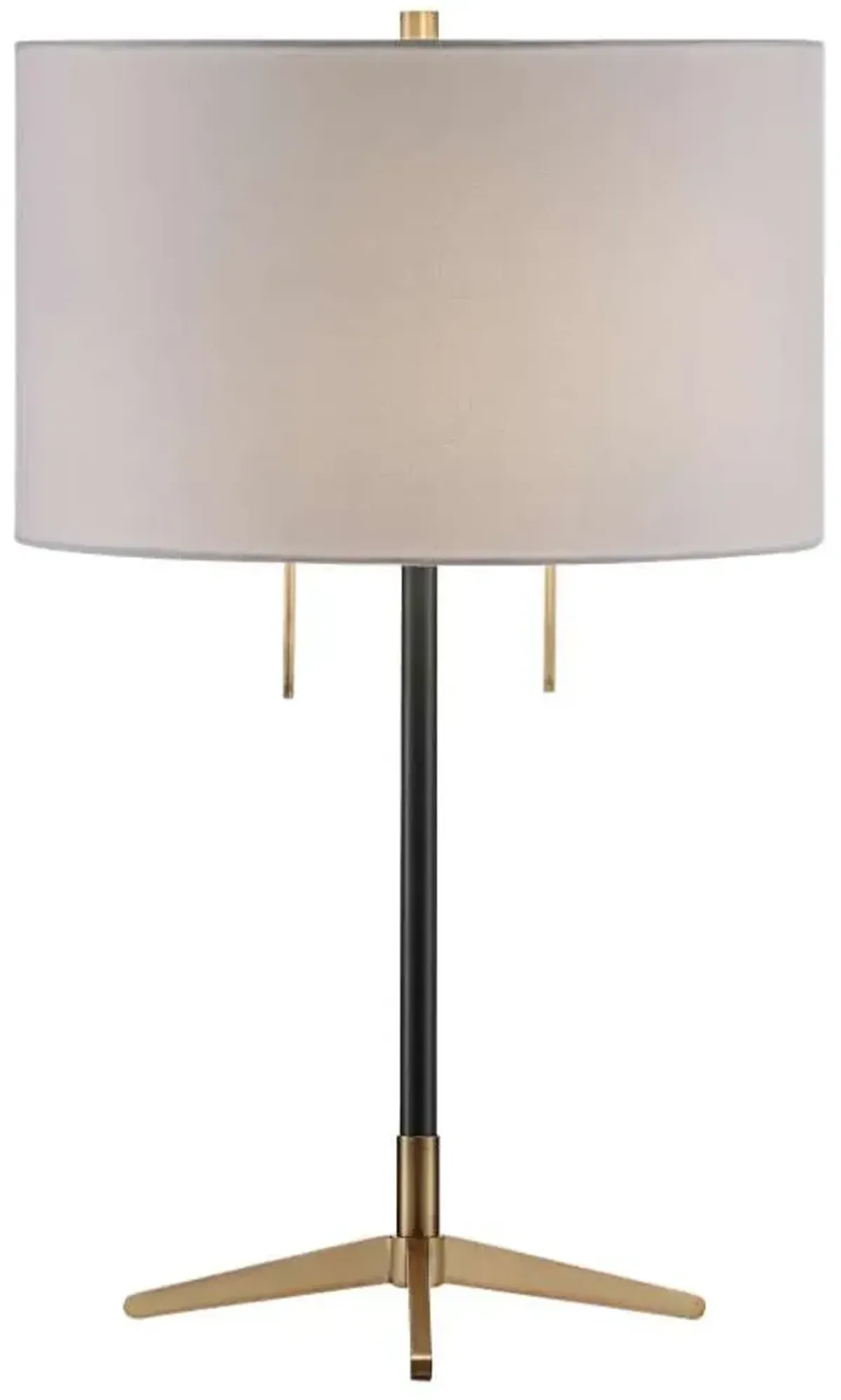 Crestview Collection Veda Gunmetal Table Lamp