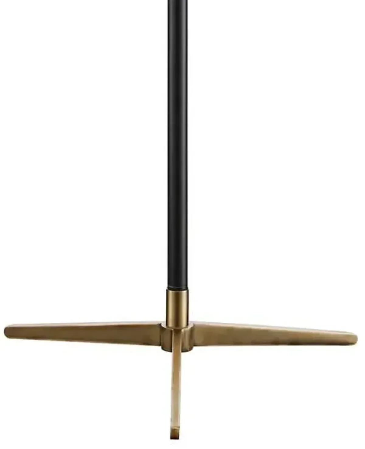 Crestview Collection Veda Gunmetal Floor Lamp