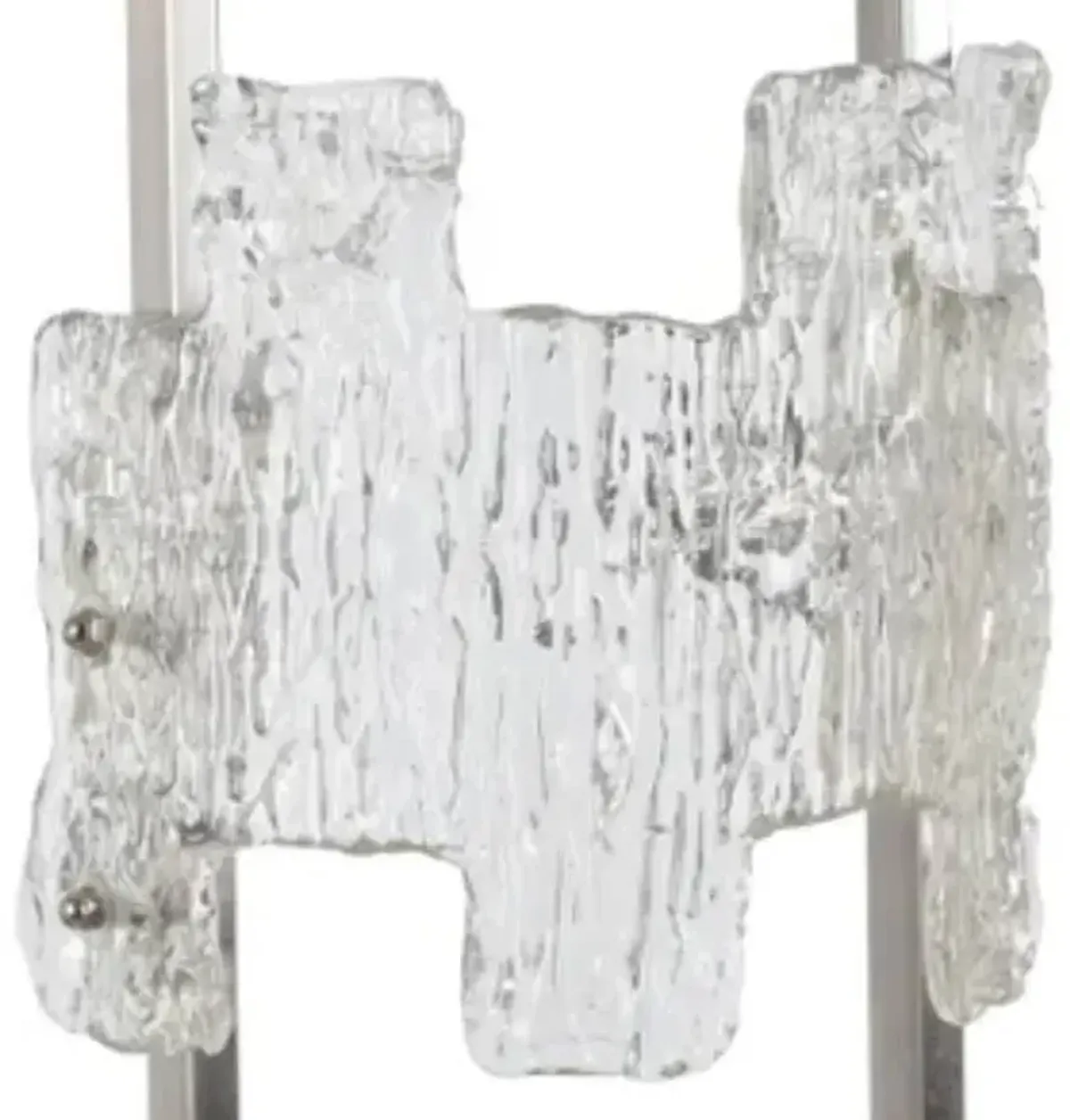 Crestview Collection Vanguard Brushed Steel Contemporary Buffet Lamp