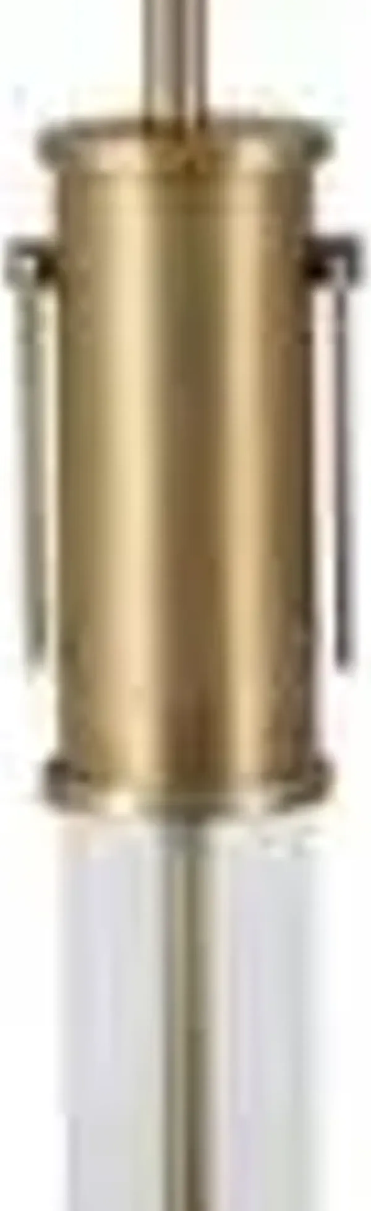 Crestview Collection Demille Gold Column Floor Lamp