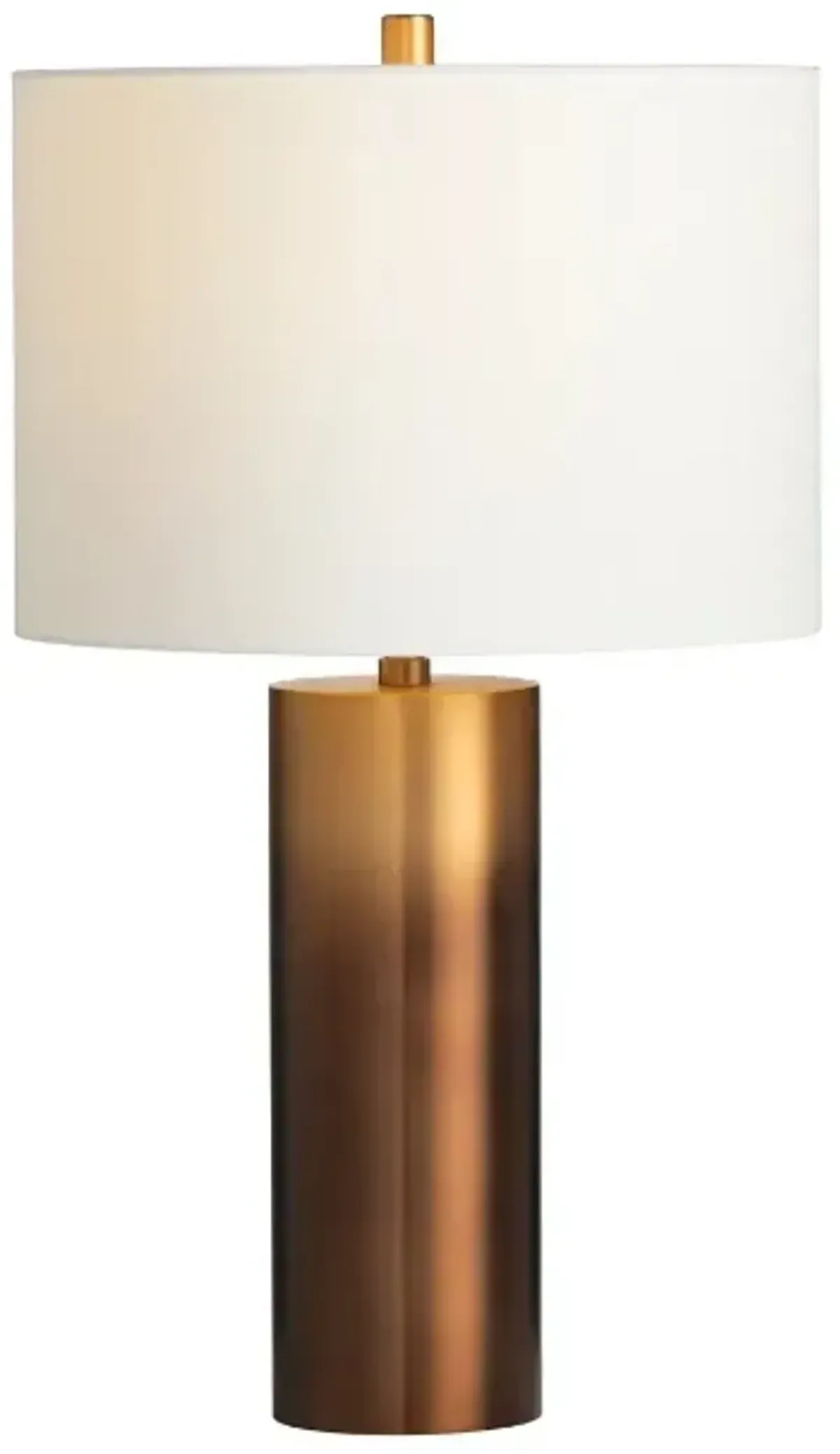 Crestview Collection Elegant Bronze Cylinder Table Lamp