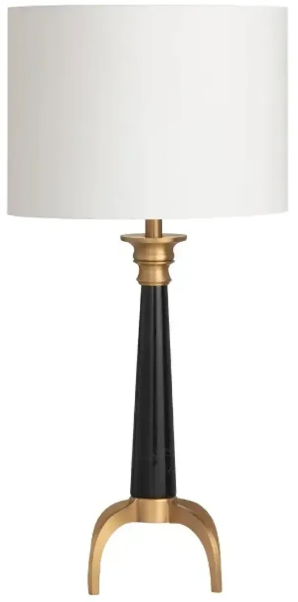 Crestview Collection Luxe Gold Tripod Table Lamp