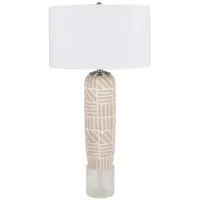 Crestview Collection Darcy Neutral Table Lamp