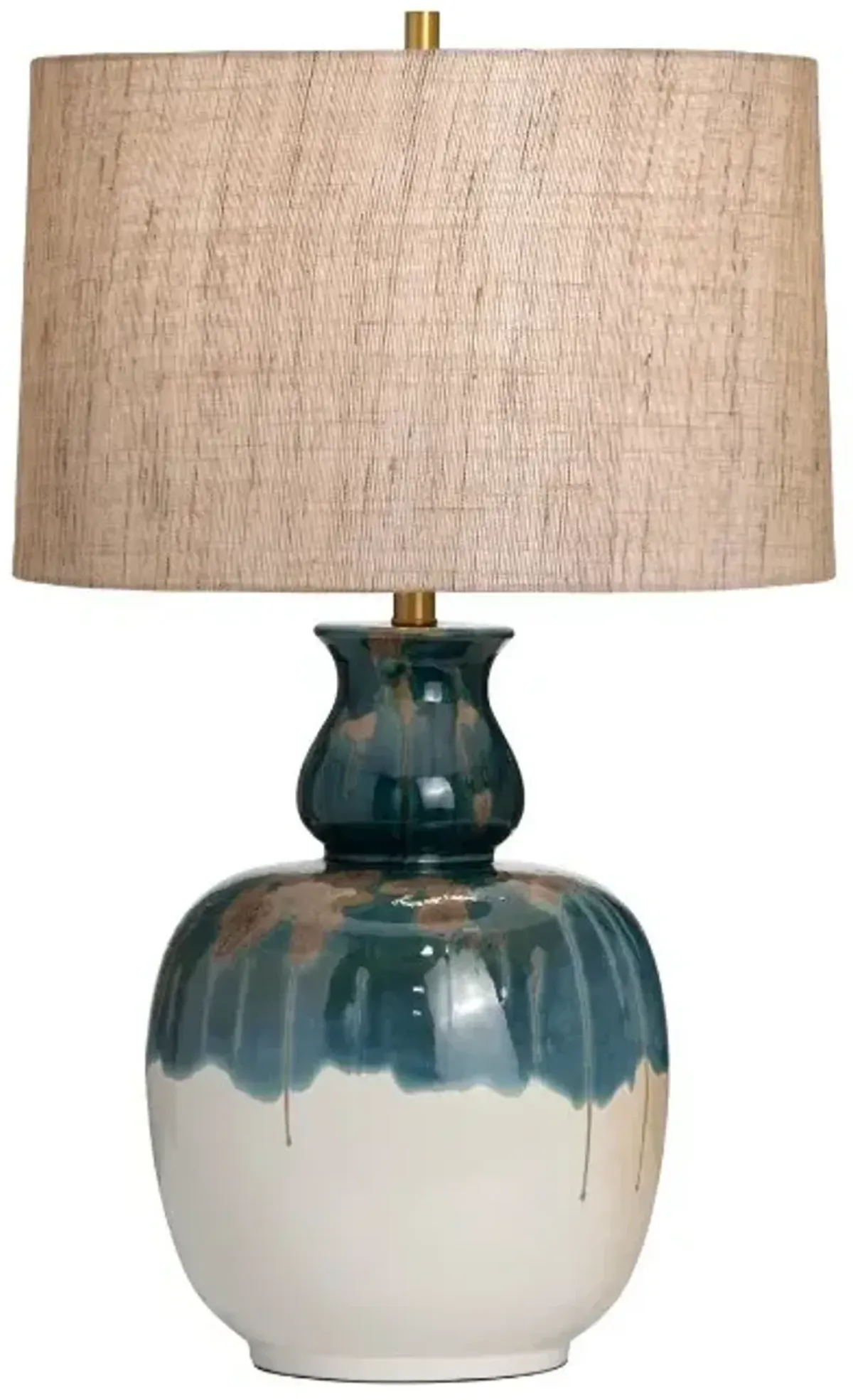 Crestview Collection Ripley Gourd Hand Finished Table Lamp