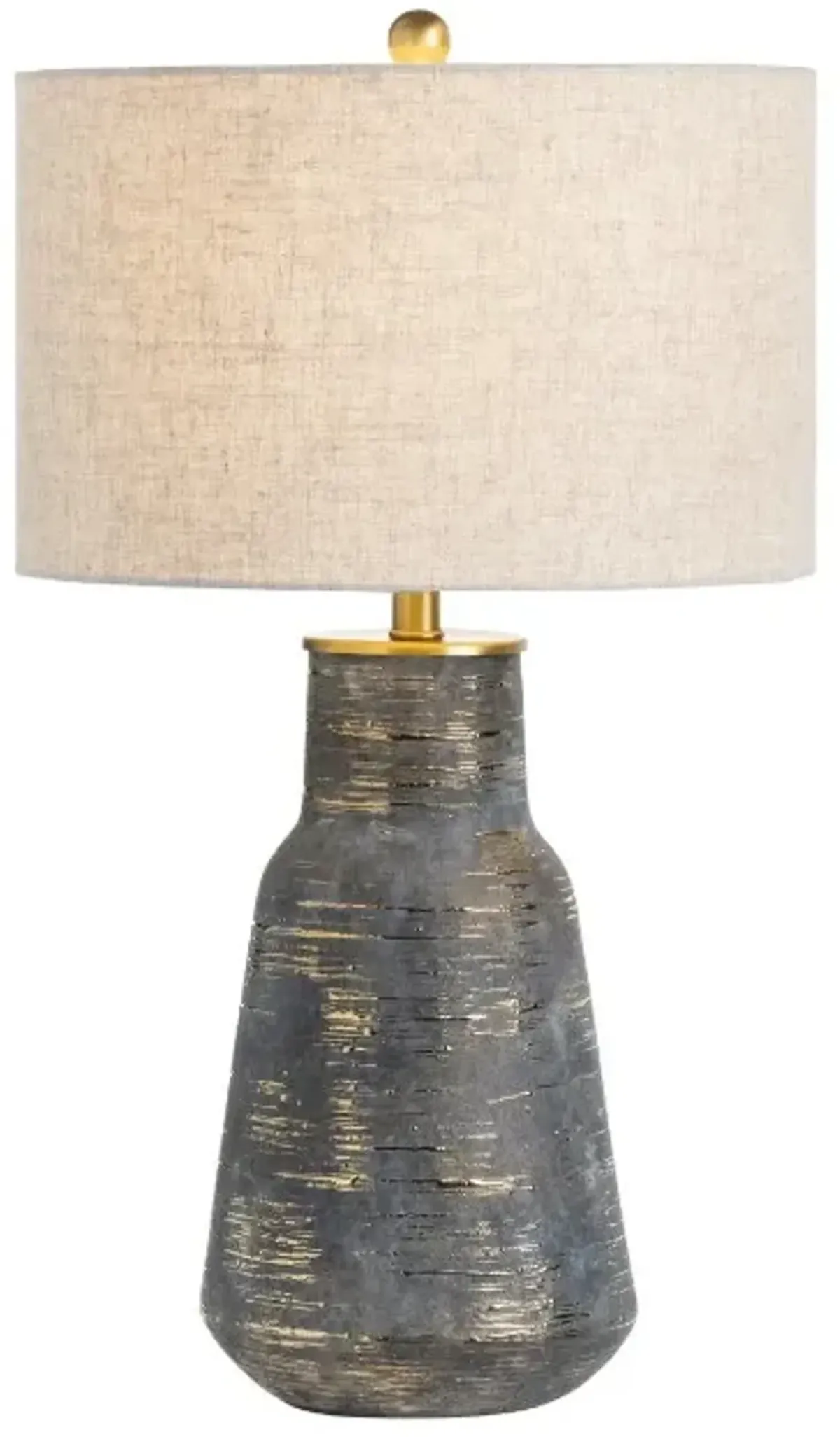 Crestview Collection Trinity Gray Urn Table Lamp