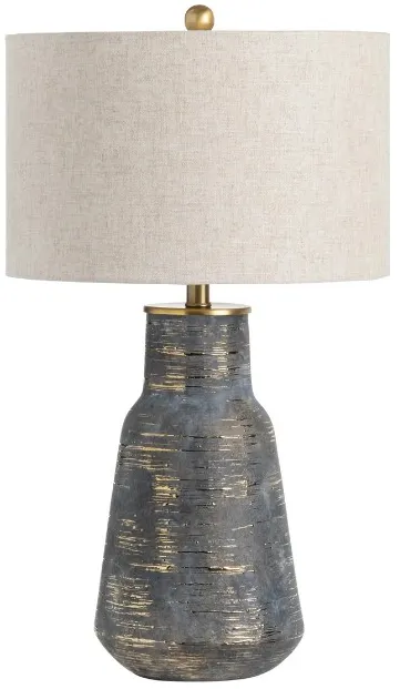 Crestview Collection Trinity Gray Urn Table Lamp