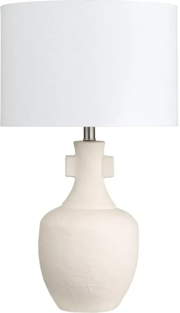 Crestview Collection Downing Cream Table Lamp