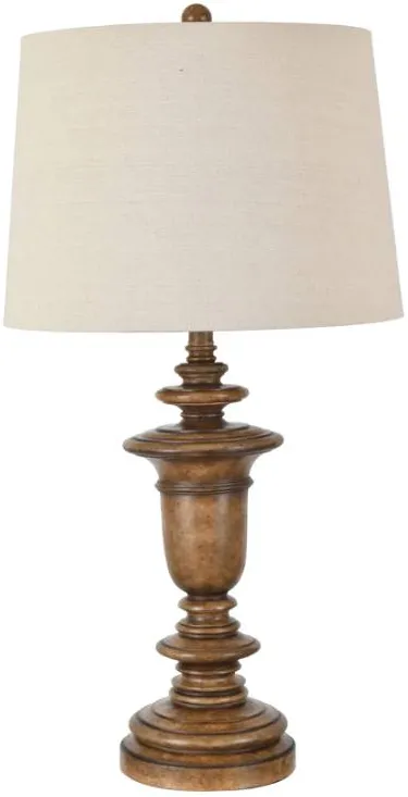 Crestview Collection Anders Beige/Brown Table Lamp