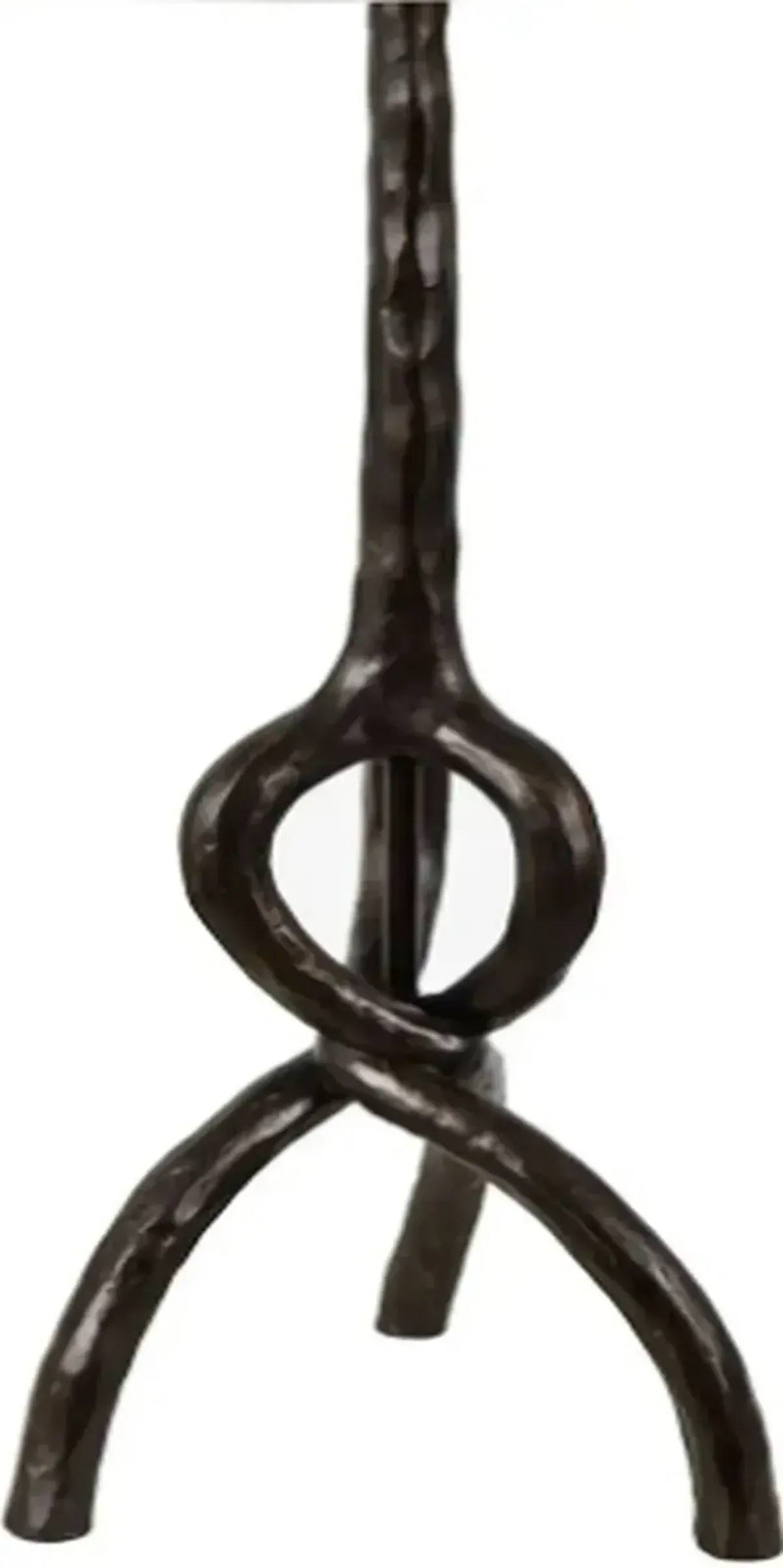 Crestview Collection Twisted Root Black Table Lamp Set