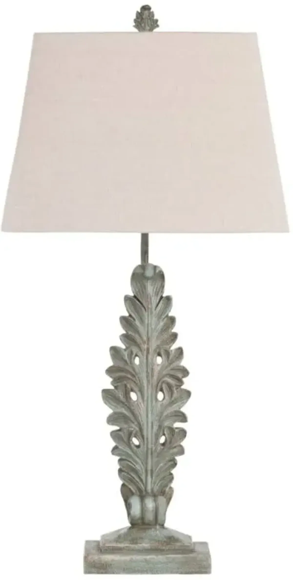 Crestview Collection Avery Verdigris Buffet Lamp