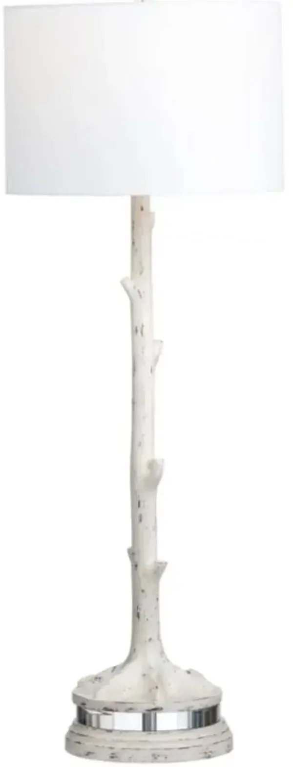 Crestview Collection Merrick White Birch Buffet Lamp