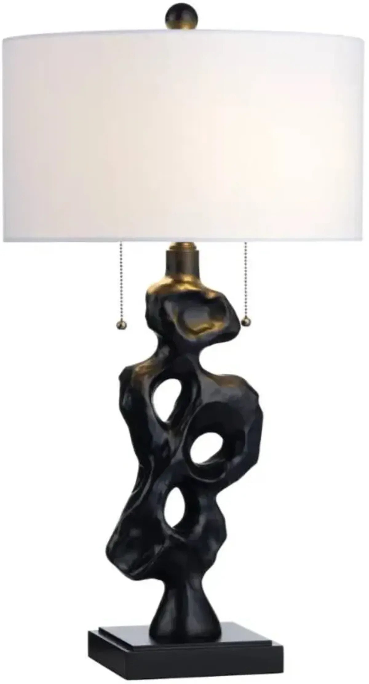 Crestview Collection Pryor Pewter Table Lamp