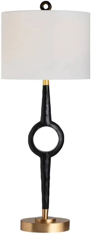 Crestview Collection Creed Gold/Matte Black Table Lamp