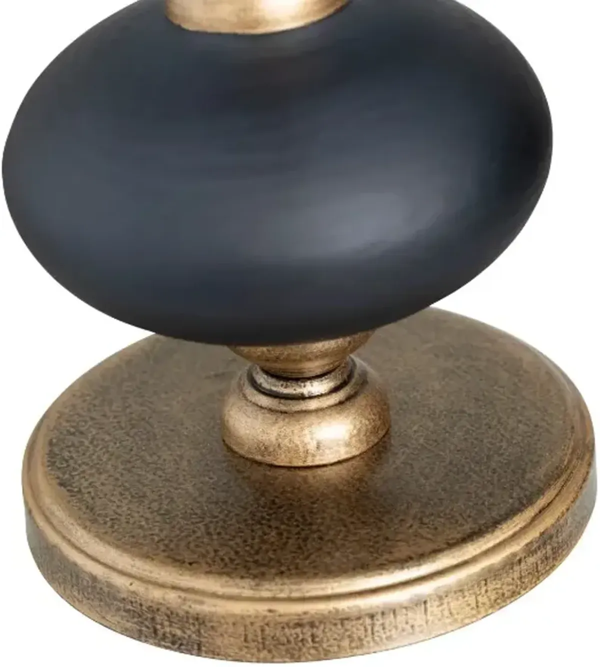 Crestview Collection Adair Blue/Gold Candleholder