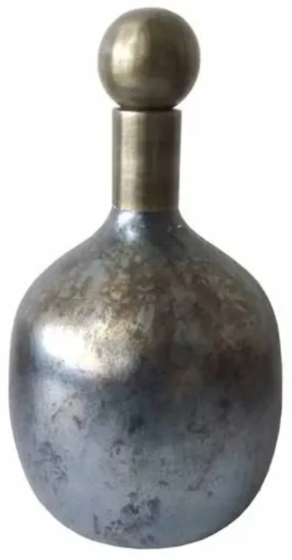 Crestview Collection Antique Bronze/Brass Medium Ritz Covered Urn