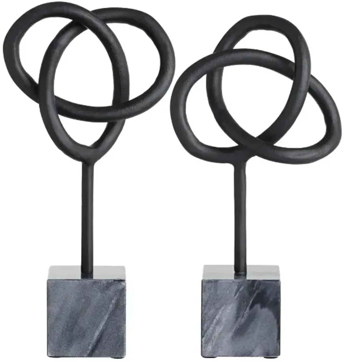 Crestview Collection Knott Black Sculpture