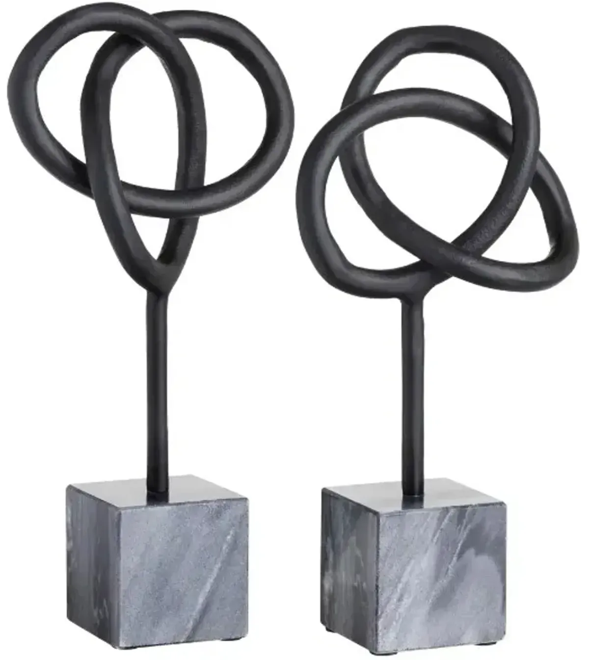 Crestview Collection Knott Black Sculpture