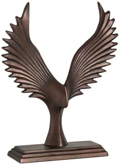 Crestview Collection Wings Bronze Sculpture