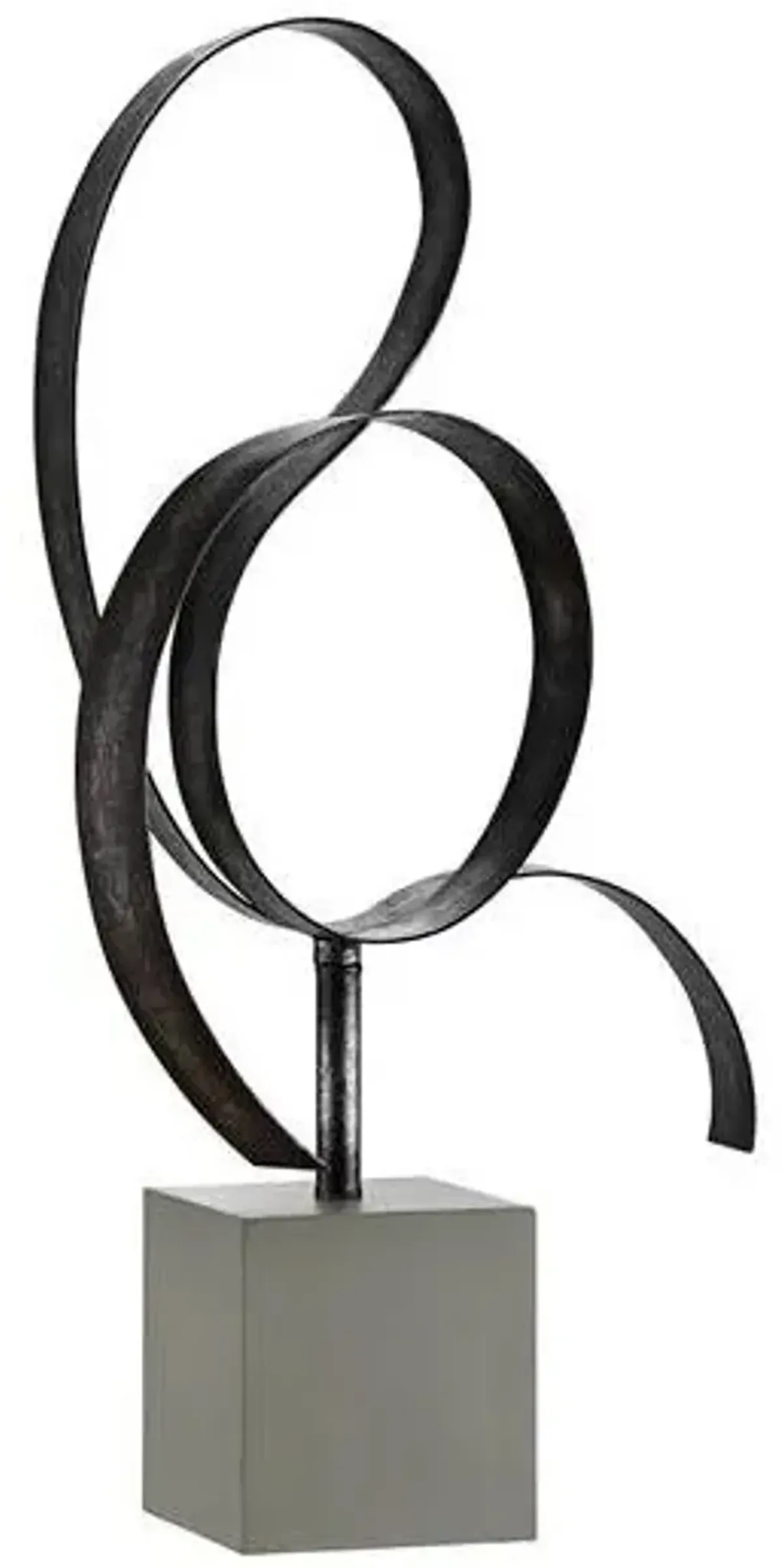 Crestview Collection Lan Concrete Free Form Sculpture