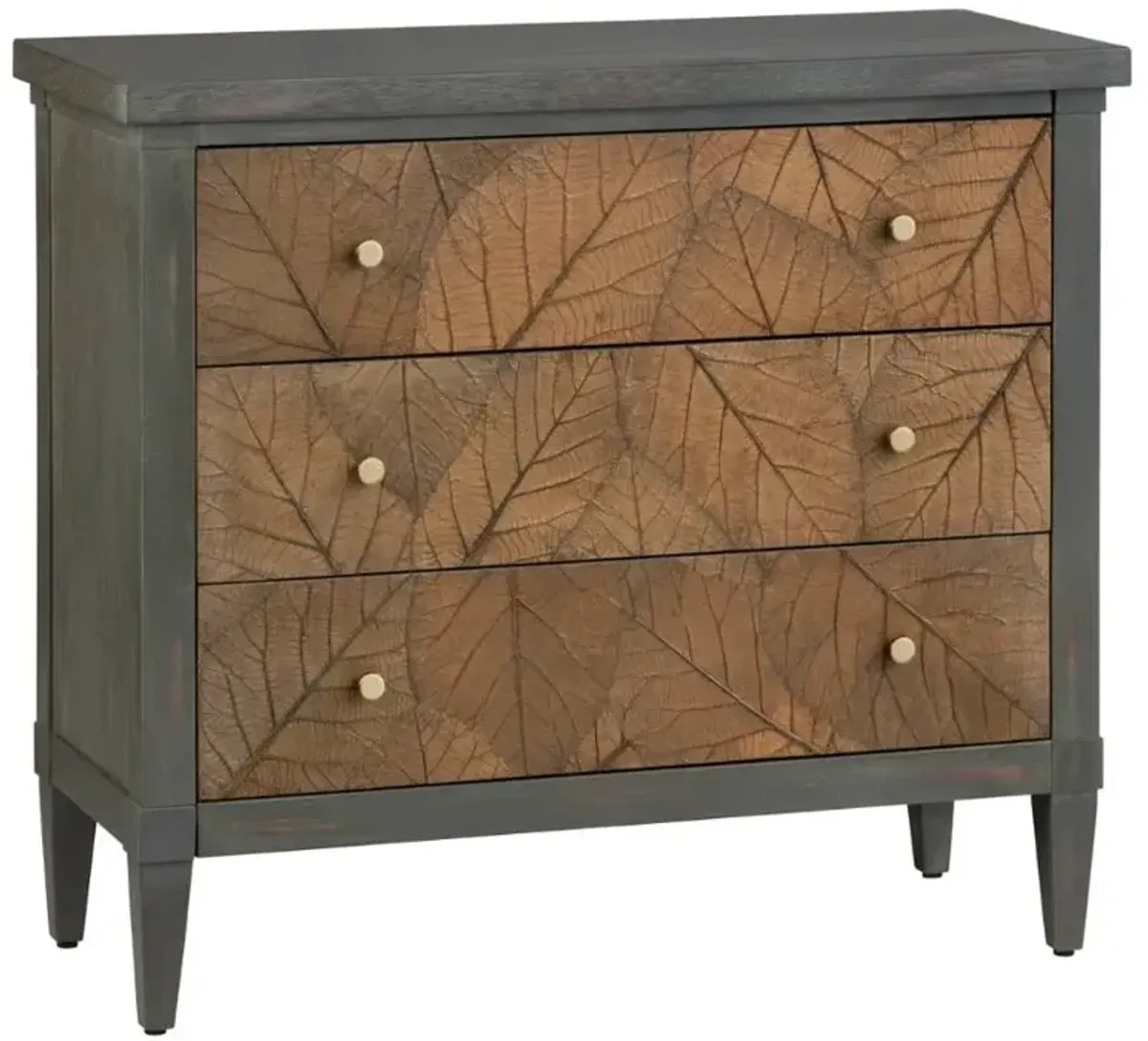 Crestview Collection Arbor Brown/Gray-Green Chest