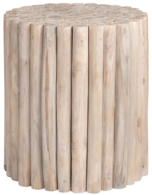 Crestview Collection Gathering Natural End Table