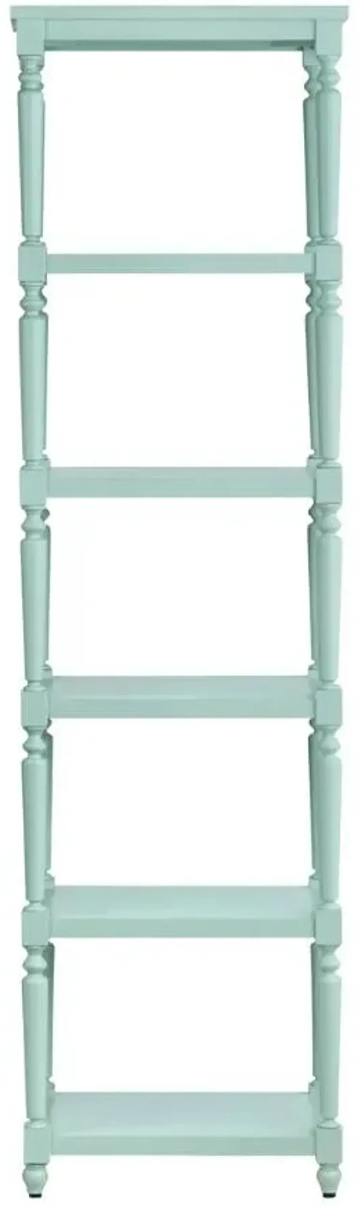 Crestview Collection Evermore Turquoise Etagere